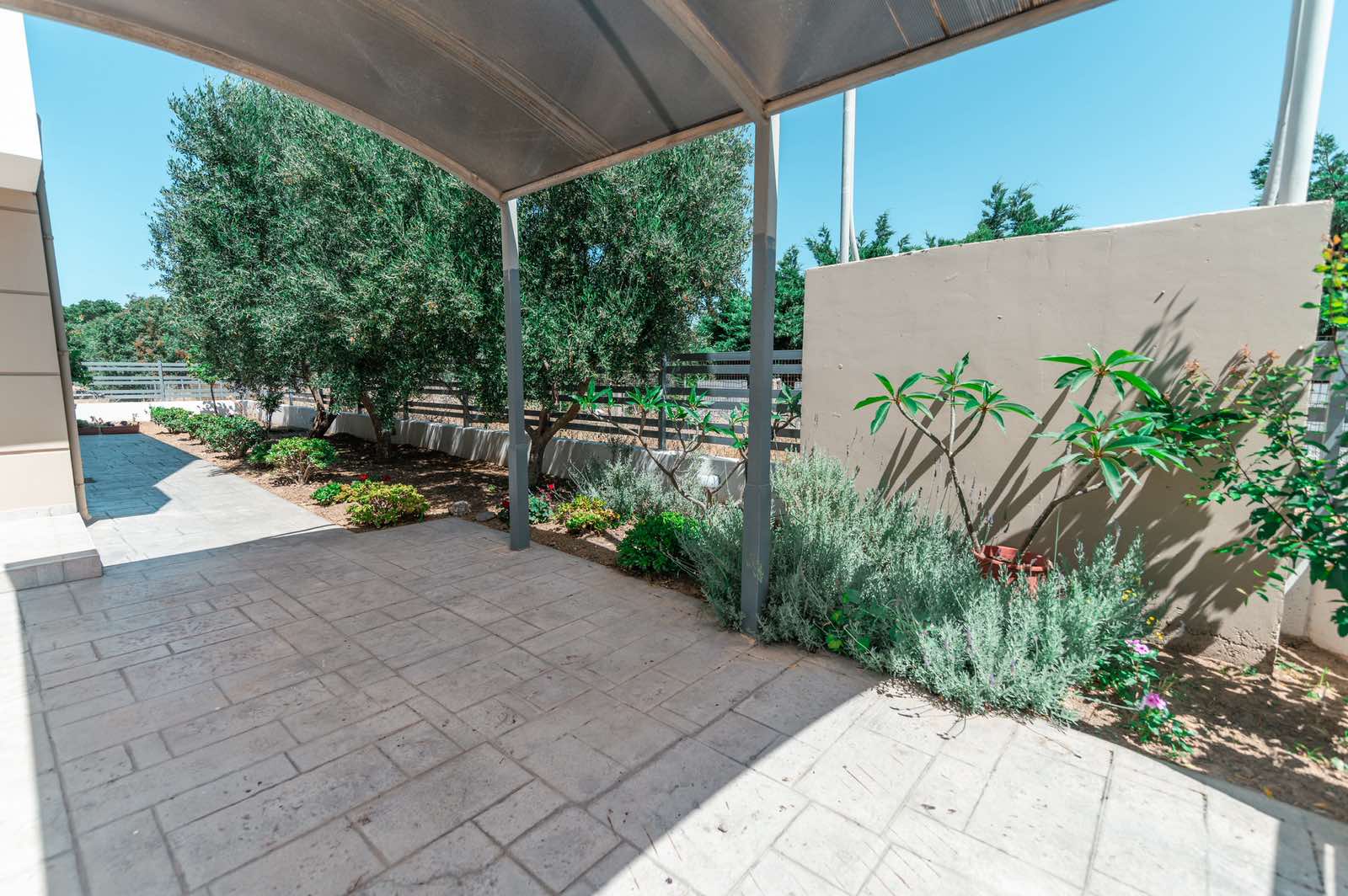 Balcony with garden view